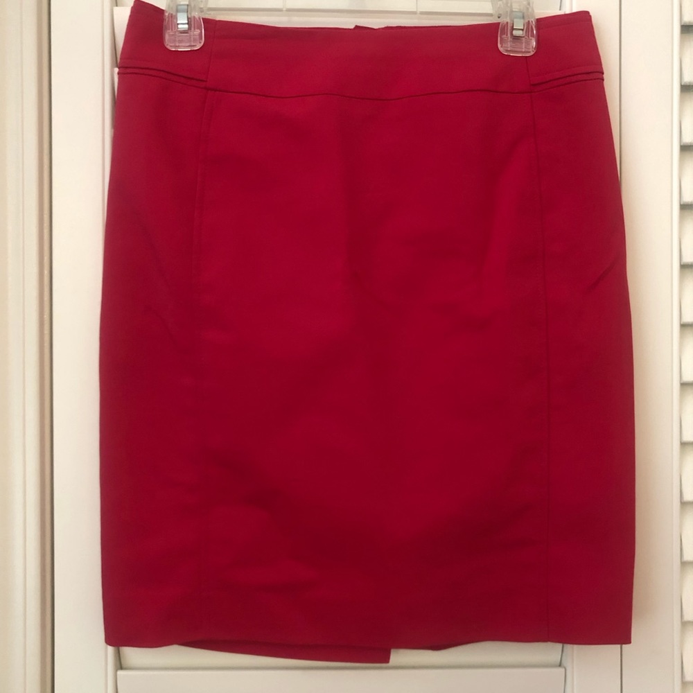 H&M, hot pink mini skirt, size 8
